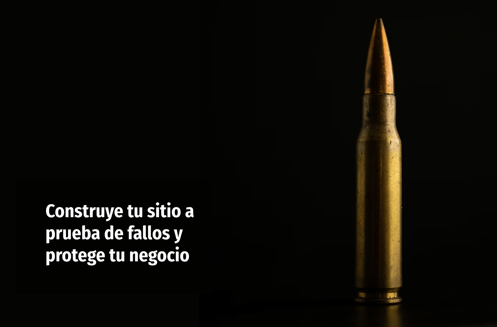 Construya su sitio a prueba de balas y proteja su negocio